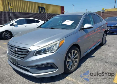 2017 Hyundai Sonata Sport из США, поврежденный, VIN 5NPE34AF8HH444460